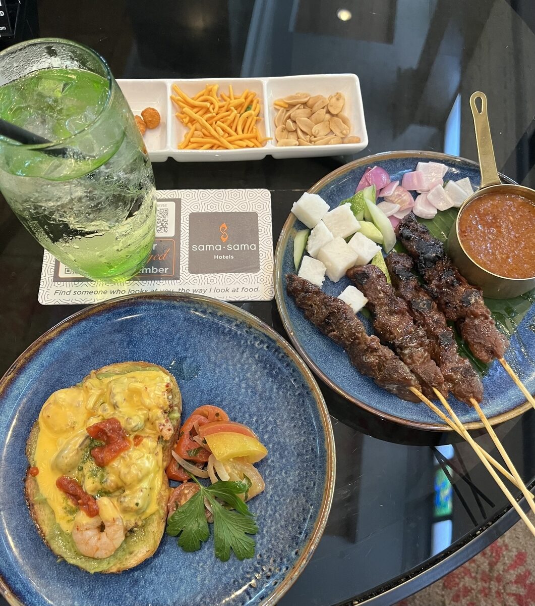 クアラルンプール sama-samaホテル ラウンジのご飯